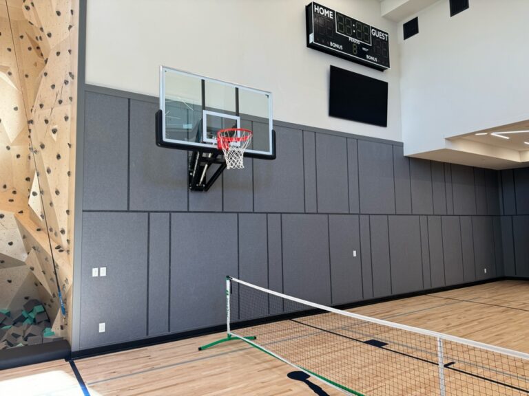 Benefits of Acoustic Wall & Ceiling Panels for Home Gyms and Indoor Courts